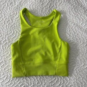 Vibrant Lime Green Sport Tank Top